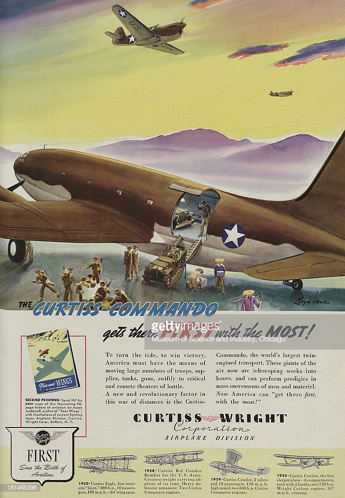 Curtiss commando advertisement